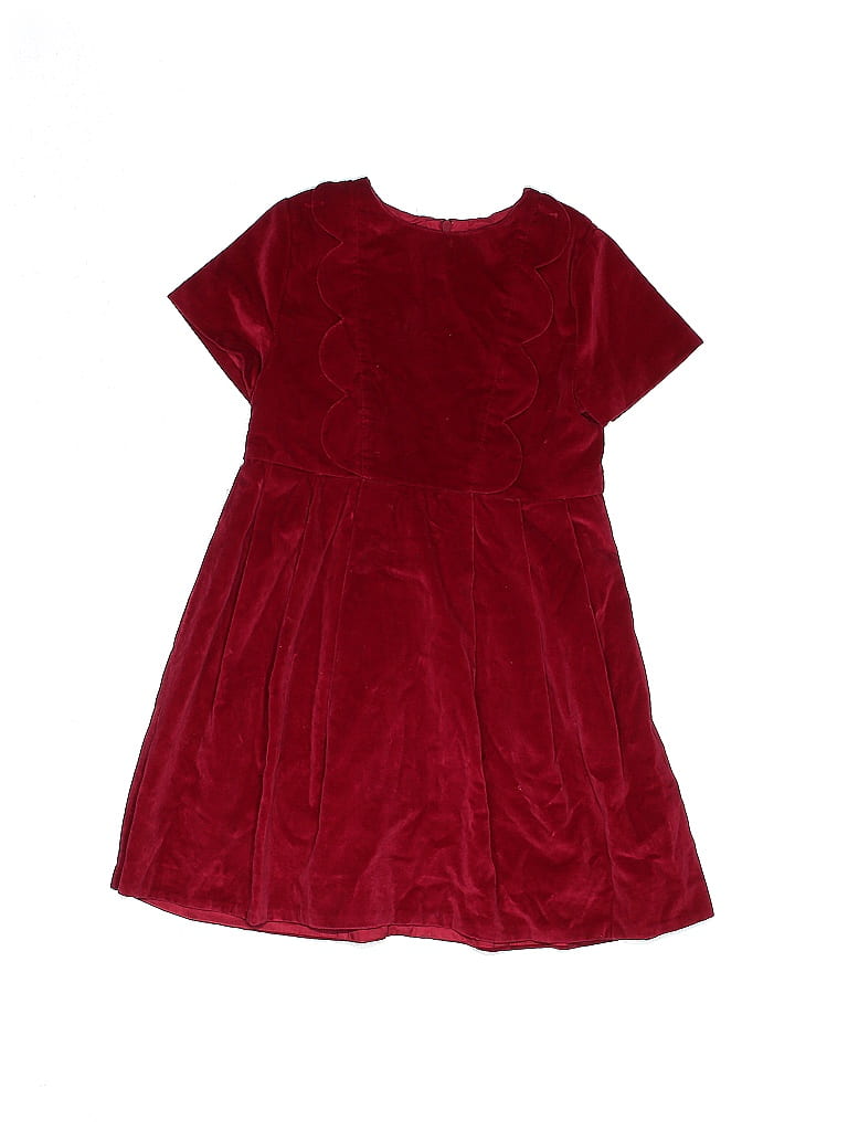 Jacadi Solid Maroon Burgundy Dress Size 8 - photo 1