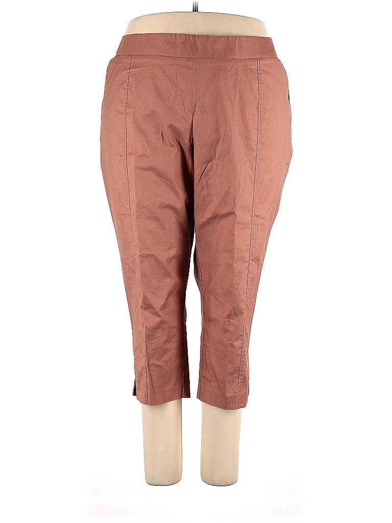 Fashion Bug Brown Casual Pants Size 28 (Plus) - photo 1