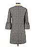 Zara Plaid Houndstooth Checkered-gingham Grid Tweed Gray Casual Dress Size XS - photo 2