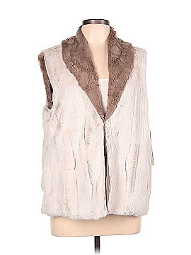 Alfred Dunner Faux Fur Vest (view 1)
