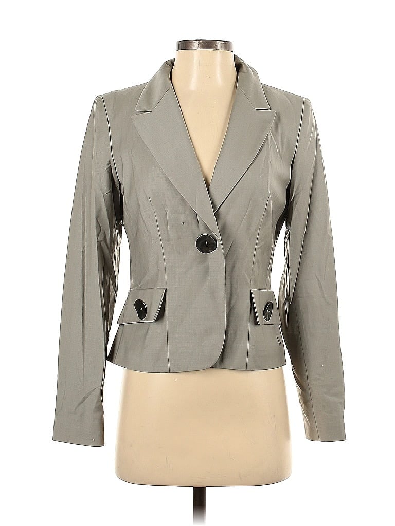 Teenflo Blazer Jacket In Gray