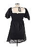 Hill House 100% Cotton Solid Black Casual Dress Size S - photo 2
