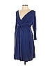 Seraphine Solid Blue Cocktail Dress Size 10 (Maternity) - photo 1