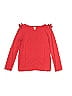 Crewcuts Outlet Solid Red Long Sleeve Top Size 12 - photo 1