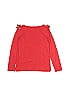 Crewcuts Outlet Solid Red Long Sleeve Top Size 12 - photo 2