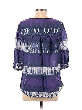 Calypso St. Barth Short Sleeve Blouse (view 2)
