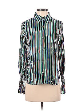 Olivaceous Long Sleeve Button-Down Shirt (view 1)