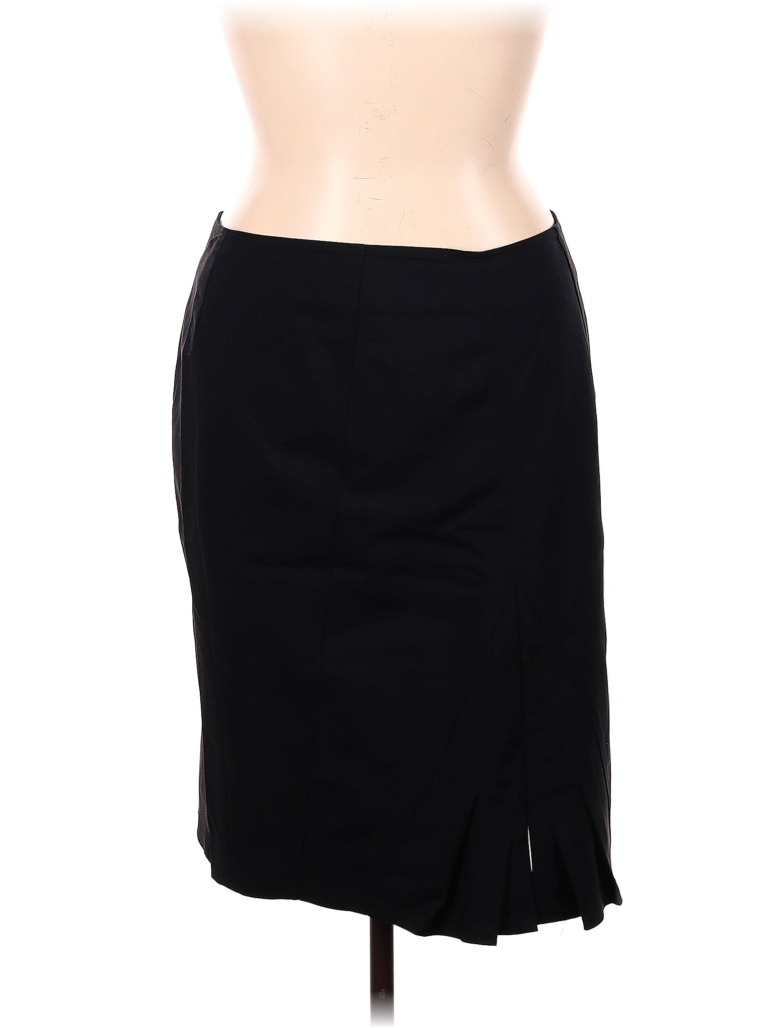 Juliana Collezione Black Casual Skirt Size 14 - 77% off | thredUP