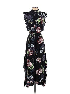 Marissa Webb Collective Black Floral Button Down Dress (view 1)
