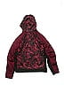 Russell Athletic 100% Polyester Color Block Maroon Burgundy Pullover Hoodie Size 10 - 12 - photo 2