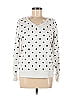 Old Navy Polka Dots White Pullover Sweater Size M - photo 1