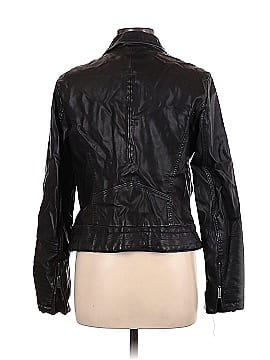 Universal Thread Faux Leather Jacket (view 2)