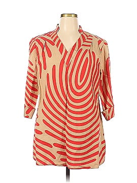 Ashley Stewart Long Sleeve Blouse (view 1)
