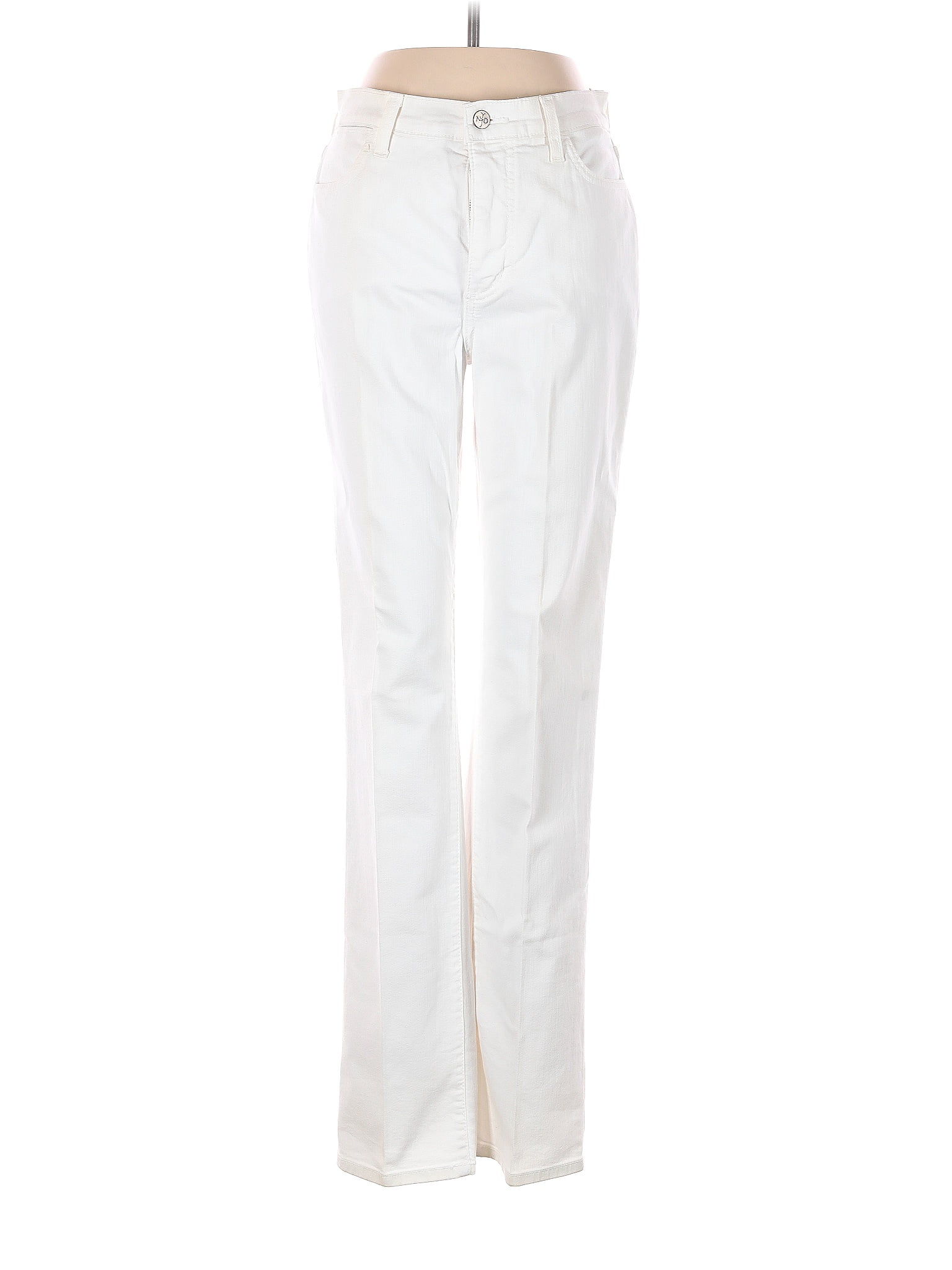 Not Your Daughter's Jeans Solid White Jeans Size 4 - 77% off | ThredUp