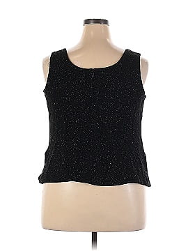 Victor Costa Sleeveless Blouse (view 2)