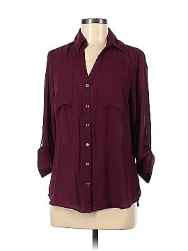 Iz Byer Long Sleeve Button-Down Shirt (view 1)