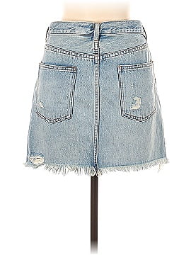 We the Free Denim Skirt (view 2)