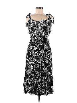 Slate & Willow Floral Tie Shoulder Dress (view 1)