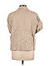 Quince 100% Linen Solid Tan Short Sleeve Blouse Size L - photo 2