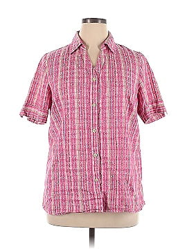 Liz & Me Short Sleeve Button-Down Shirt (view 1)