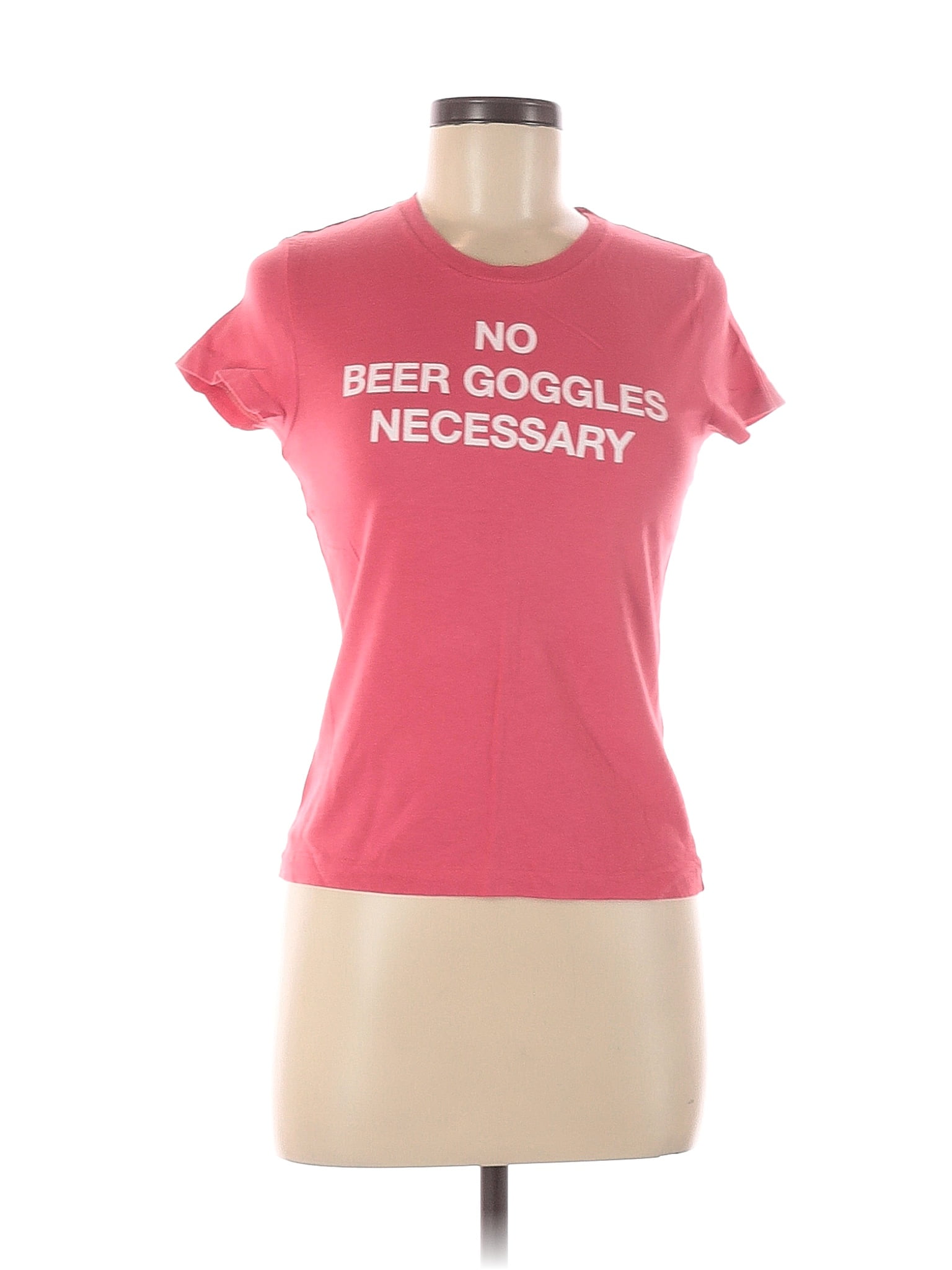 Abercrombie & Fitch 100 Cotton Pink Short Sleeve TShirt Size L 12 off thredUP