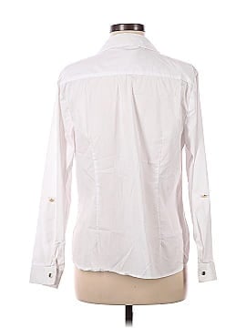Anne Klein Long Sleeve Button-Down Shirt (view 2)