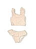 Little Me Pink Two Piece Swimsuit Size 18 mo - photo 1