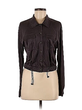 Shein Long Sleeve Button-Down Shirt (view 1)