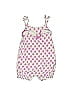 Carter's 100% Cotton Polka Dots Purple Short Sleeve Outfit Size 12 mo - photo 1