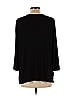 DG^2 by Diane Gilman 100% Polyester Solid Black Long Sleeve Blouse Size L - photo 2