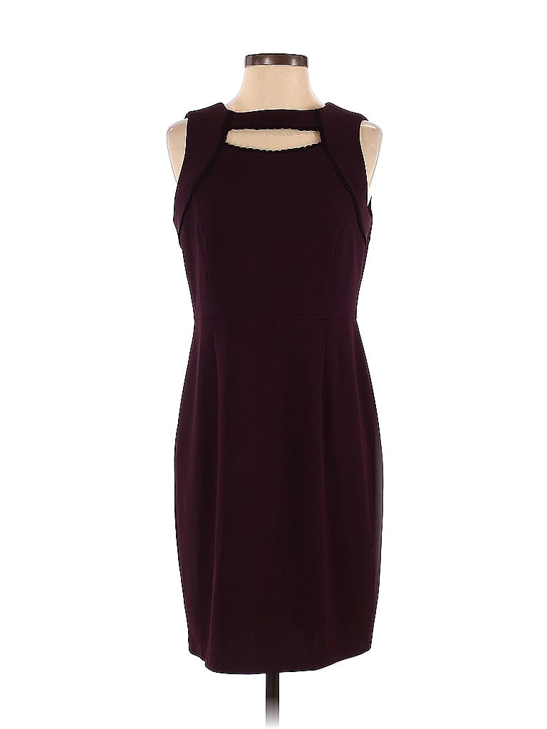 Ivanka Trump Burgundy Casual Dress Size 4 - 75% off | thredUP