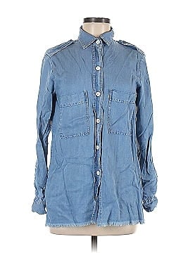 Zara Long Sleeve Button-Down Shirt (view 1)