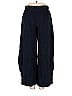 FP BEACH Solid Navy Blue Casual Pants Size S - photo 1