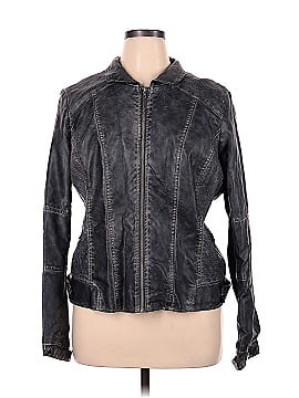 Cato Faux Leather Jacket (view 1)