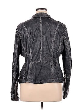 Cato Faux Leather Jacket (view 2)