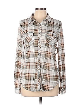 Passport Long Sleeve Button-Down Shirt (view 1)