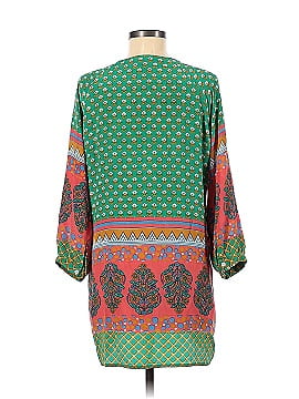 Tolani Long Sleeve Silk Top (view 2)
