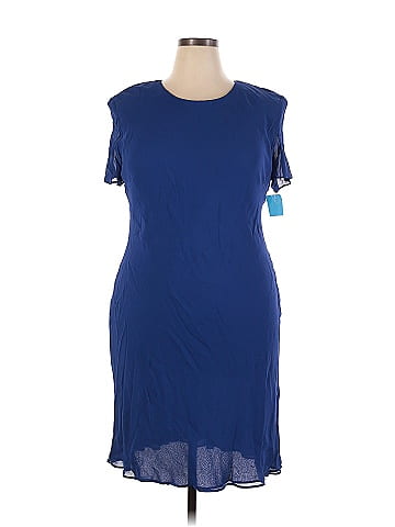 Donna ricco blue outlet dress