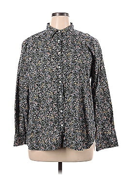 Ann Taylor LOFT Long Sleeve Button-Down Shirt (view 1)