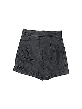 Windsor Faux Leather Shorts (view 1)