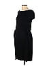 Gap - Maternity Solid Black Casual Dress Size S (Maternity) - photo 1