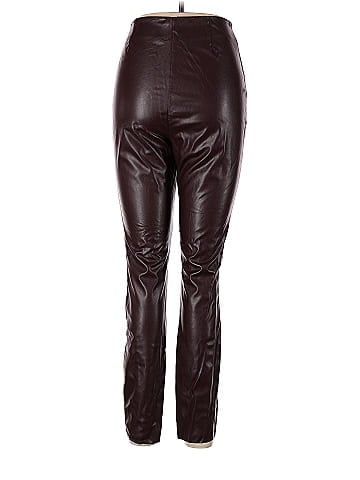 H&M Faux Leather Pants (view 2)