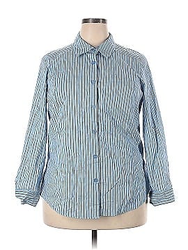 Jessica London Long Sleeve Button-Down Shirt (view 1)