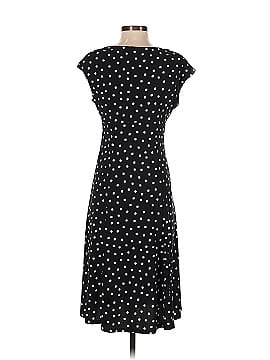 Evan Picone Polka Dots Black Casual Dress Size 10 - 19% off