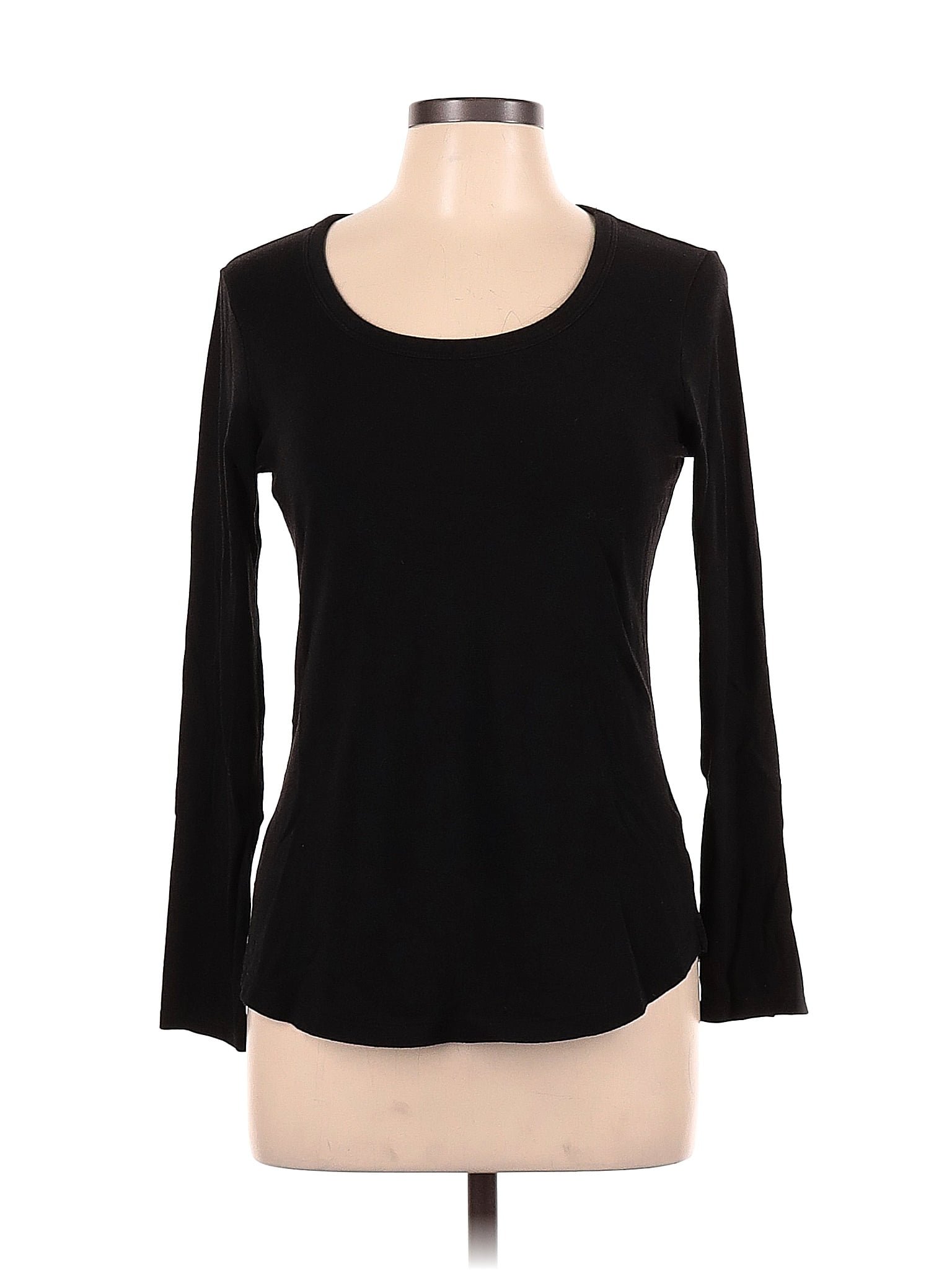 Cynthia Rowley TJX Black Long Sleeve T-Shirt Size M - 44% off | thredUP