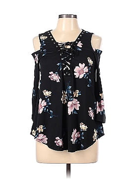 Iz Byer Long Sleeve Blouse (view 1)