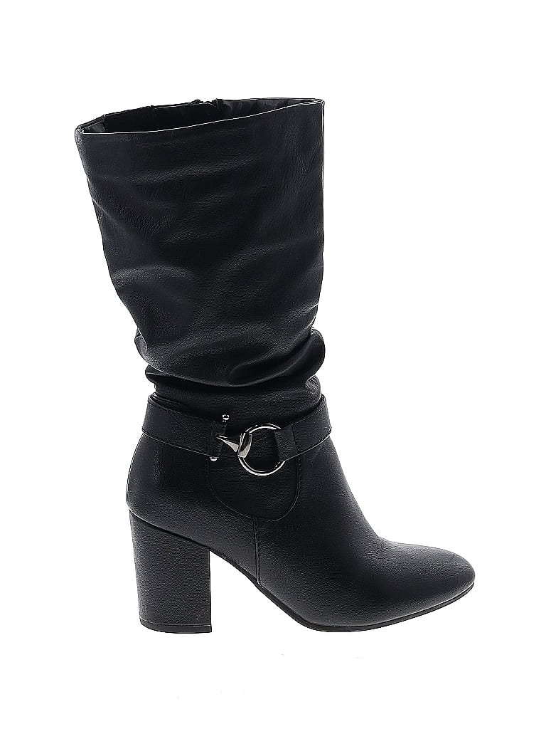croft and barrow black boots