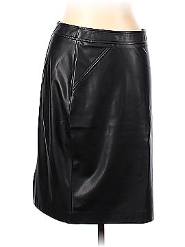 Roz & Ali Faux Leather Skirt (view 1)