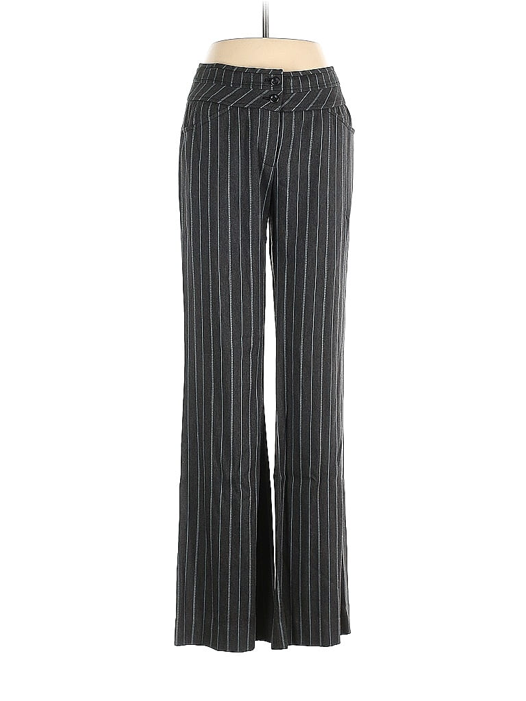 E3 by Etcetera Stripes Black Gray Casual Pants Size 0 - 92% off | thredUP