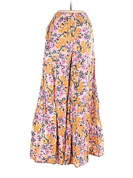 Something Navy Floral Wide Leg Pants (view 2)